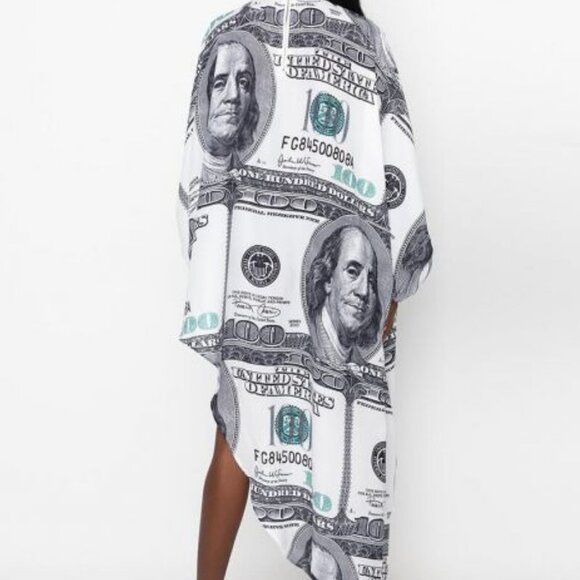 LOVE THE MONEY HALTER TOP MINI DRESS - Picture 3 of 6